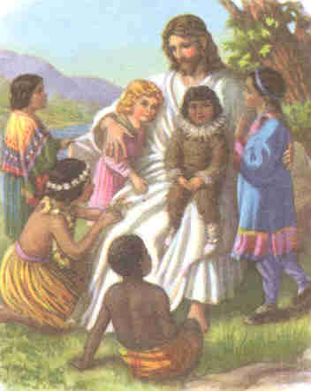 Children, bring them all to Jesus  ..